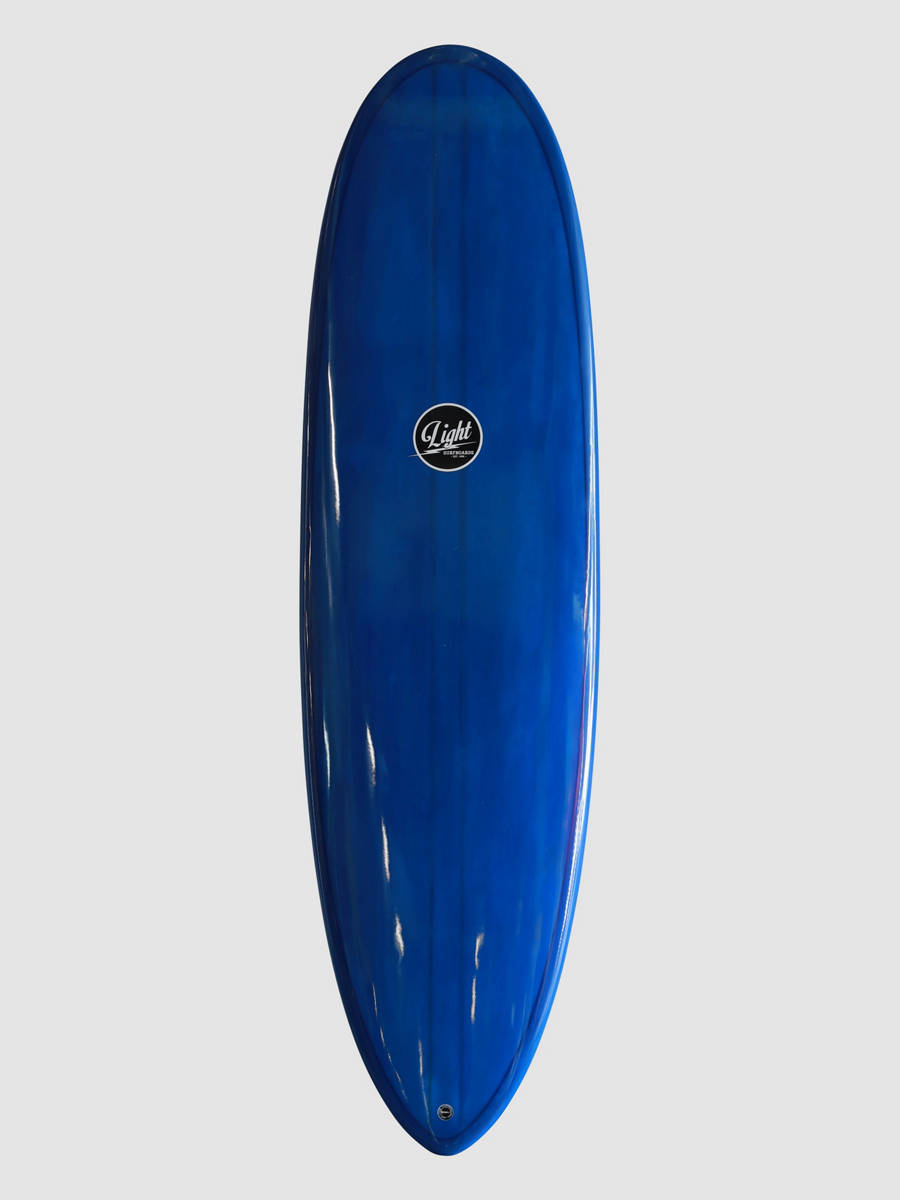 Ficha: Light Golden Ratio Blue - PU - US + Future 7' Tabla de Surf