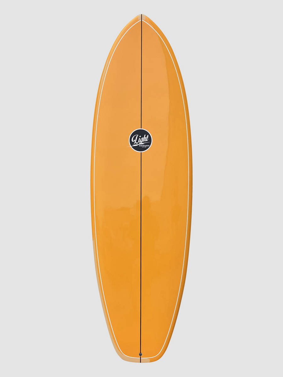 Ficha: Light Hybrid Plus Orange - Epoxy - Future 6'8 Tabla de Surf