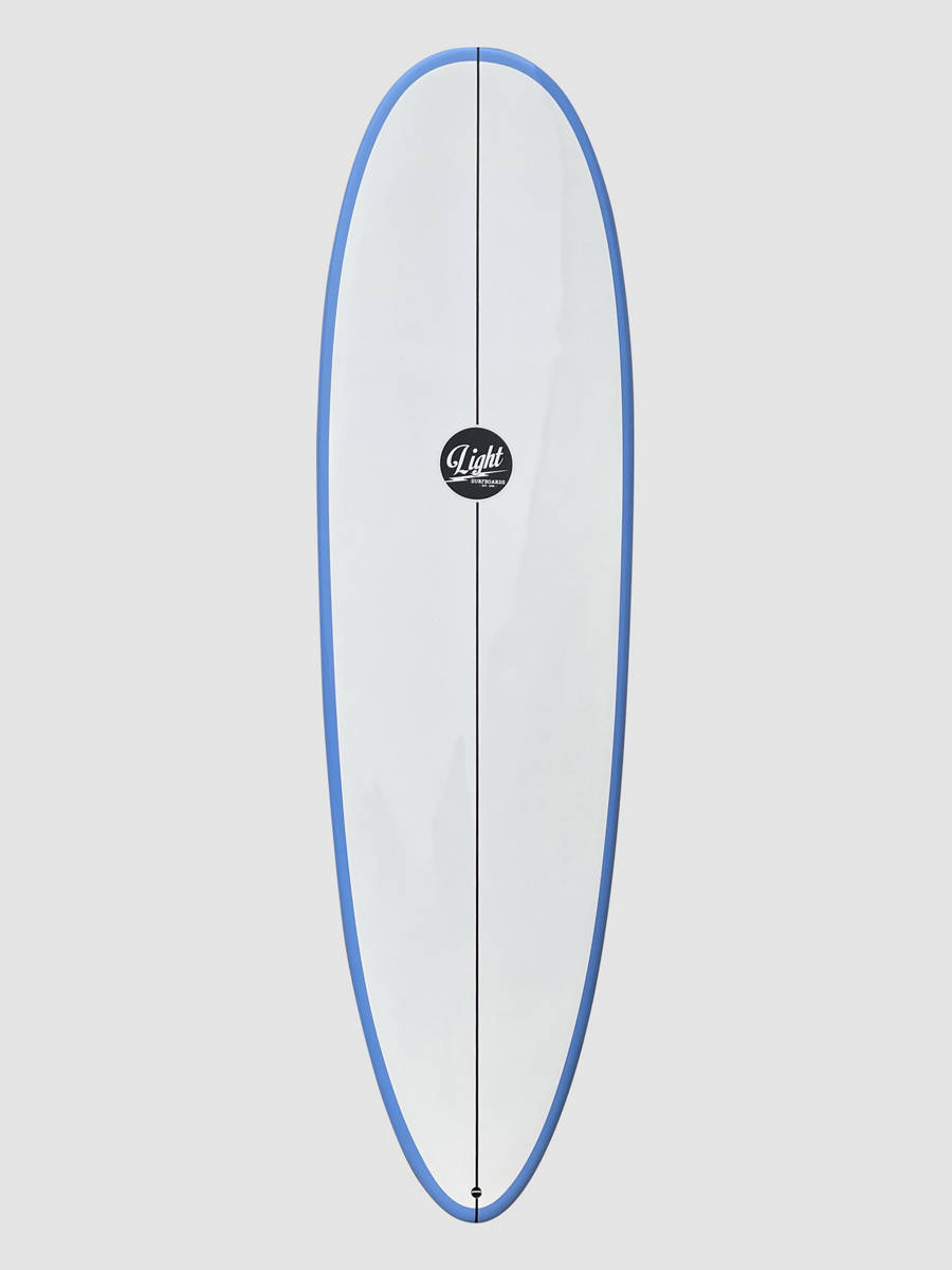 Ficha: Light Minilog Blue Rail - Epoxy - US + Future Tabla de Surf